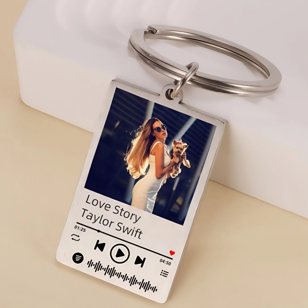 Amuleto Musical Personalizado "Sintonía del Alma" – Foto y Canción
