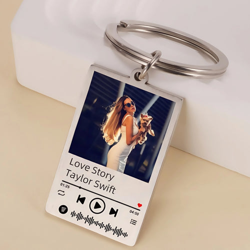 Amuleto Musical Personalizado "Sintonía del Alma" – Foto y Canción