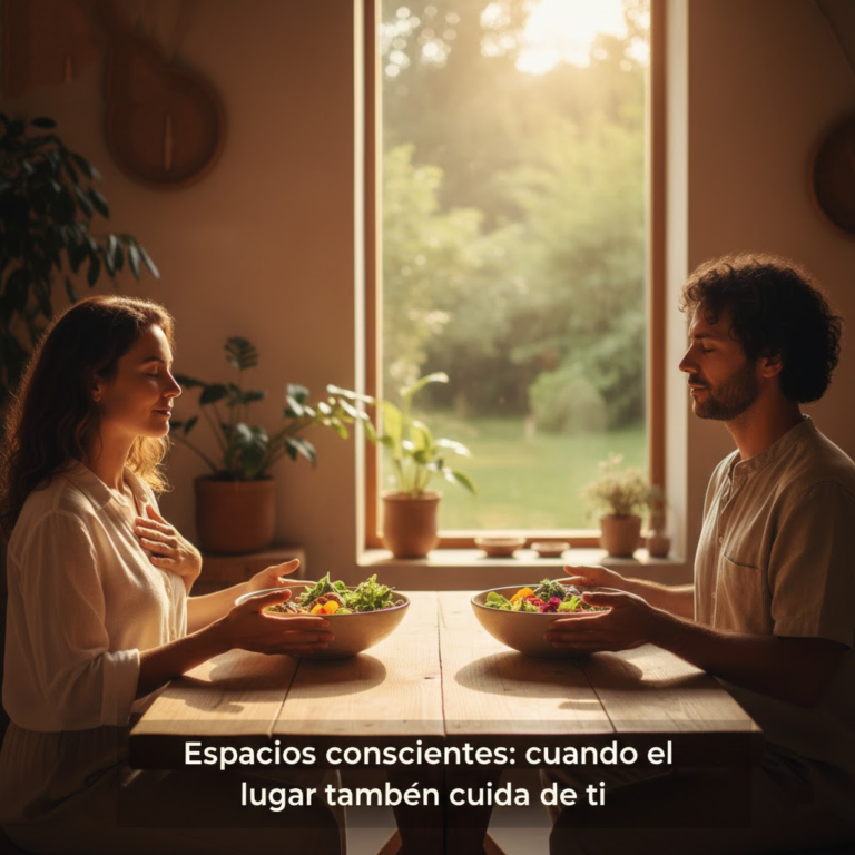 Espacios Conscientes: Cuando el Lugar También Cuida de Ti