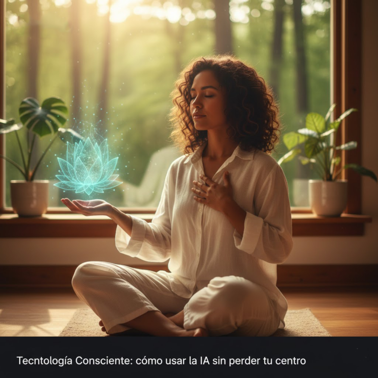 Tecnología Consciente: Cómo Usar la IA y lo Digital Sin Perder Tu Centro