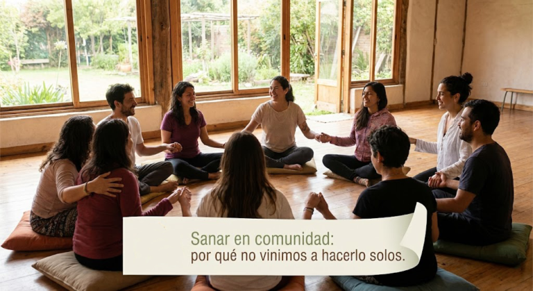 Sanar en Comunidad: Por Qué No Vinimos a Hacerlo Solos